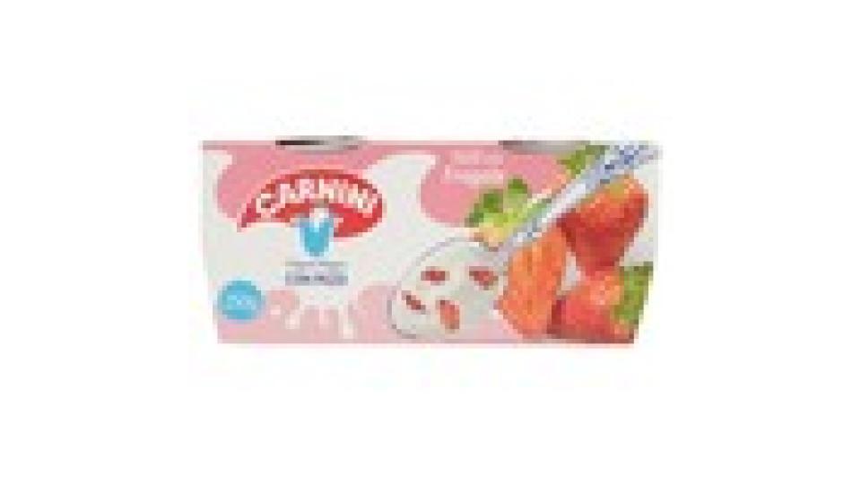 Carnini Yogurt Magro con Pezzi alle Fragole