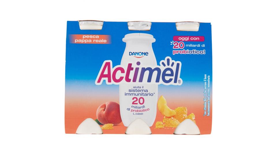 Actimel Pesca e Pappa Reale