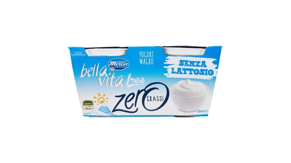 Bella Vita free zero grassi Yogurt Magro bianco