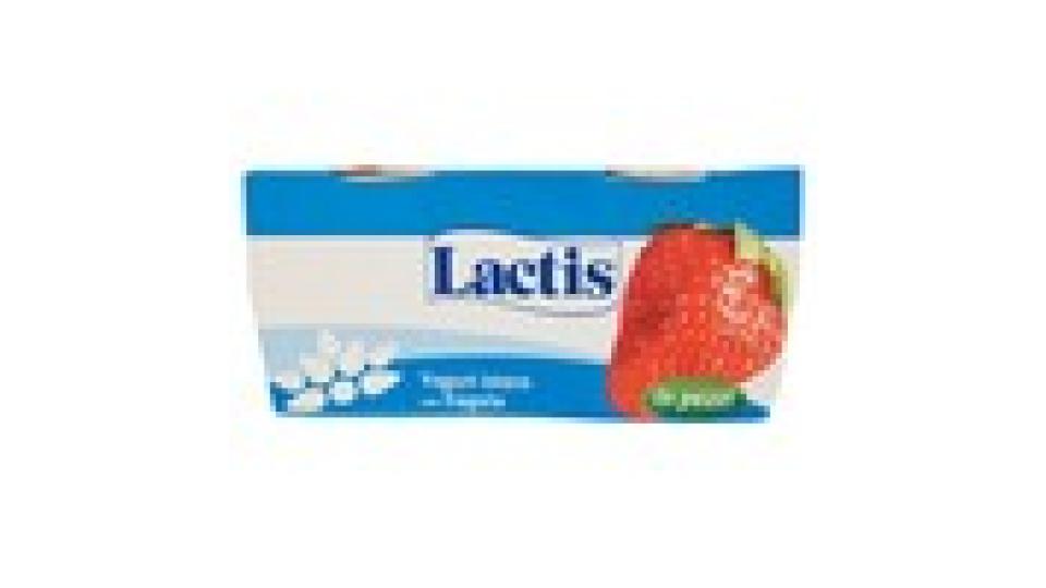 Lactis Yogurt intero con fragola