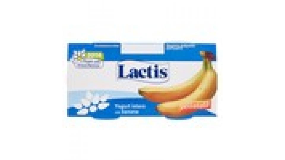 Lactis Yogurt intero con banana vellutato