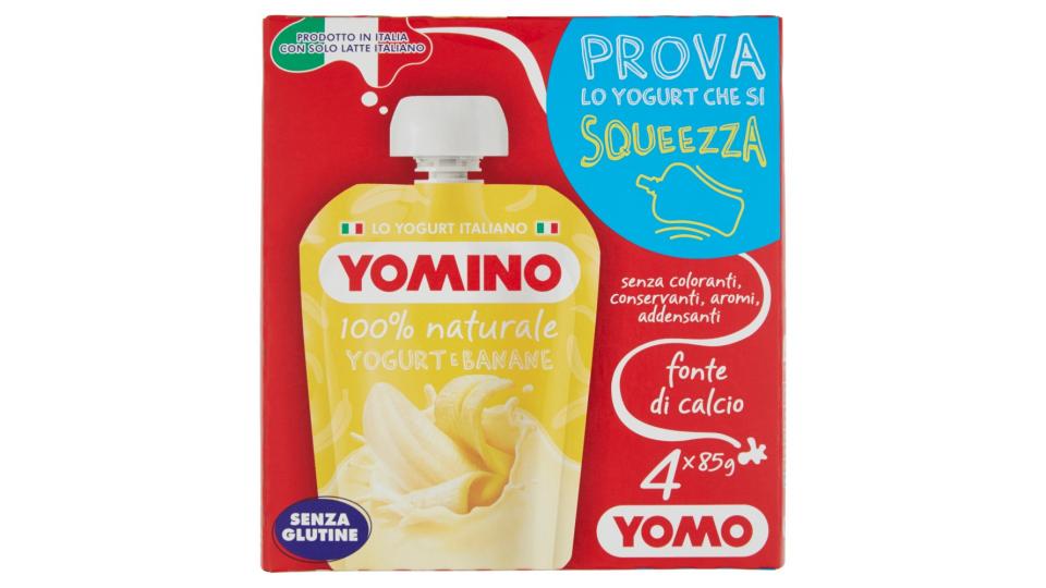 Yomino 100% naturale Yogurt e Banane