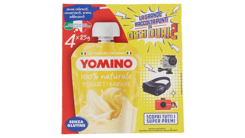 Yomino 100% naturale Yogurt e Banane