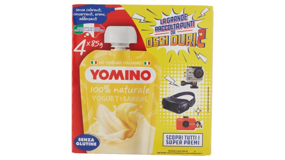 Yomino 100% naturale Yogurt e Banane