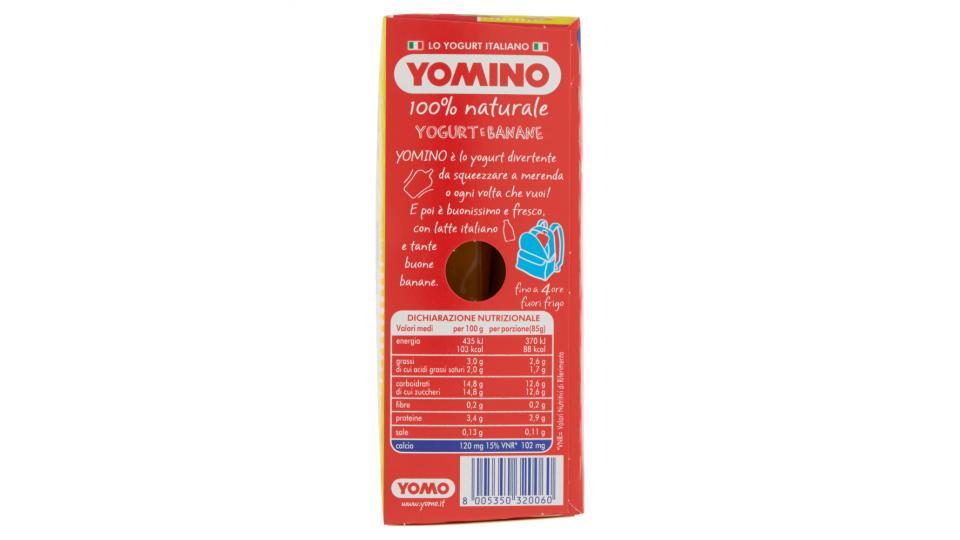 Yomino 100% naturale Yogurt e Banane