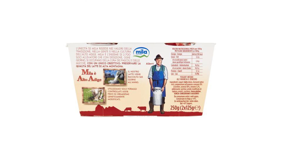 Mila Gli Speciali Yogurt Intero Arancia Zenzero