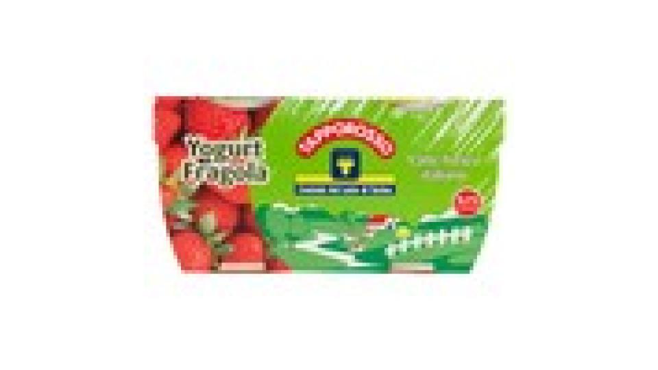 Centrale del Latte di Torino Tapporosso Yogurt Magro Fragola