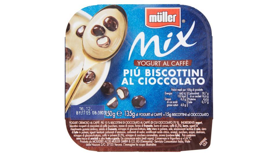 müller Mix Yogurt al Caffè Più Biscottini al Cioccolato
