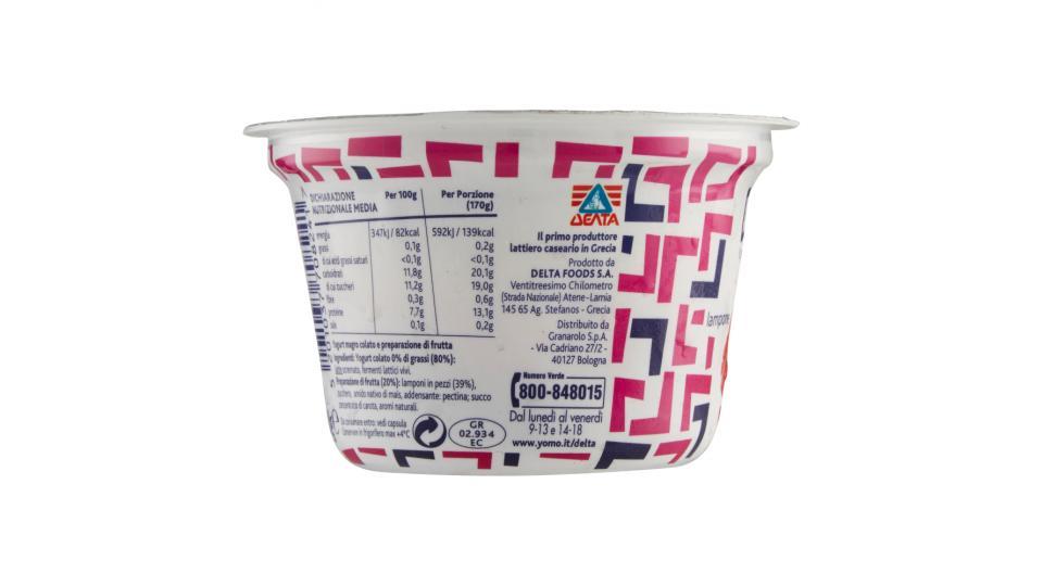 Delta Yogurt greco autentico lampone