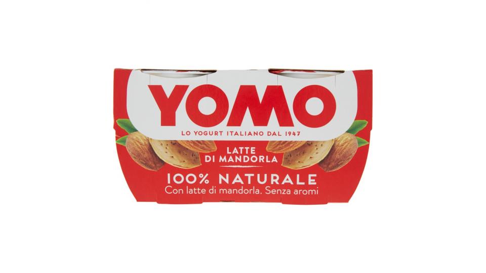 Yomo 100% Naturale latte di mandorla