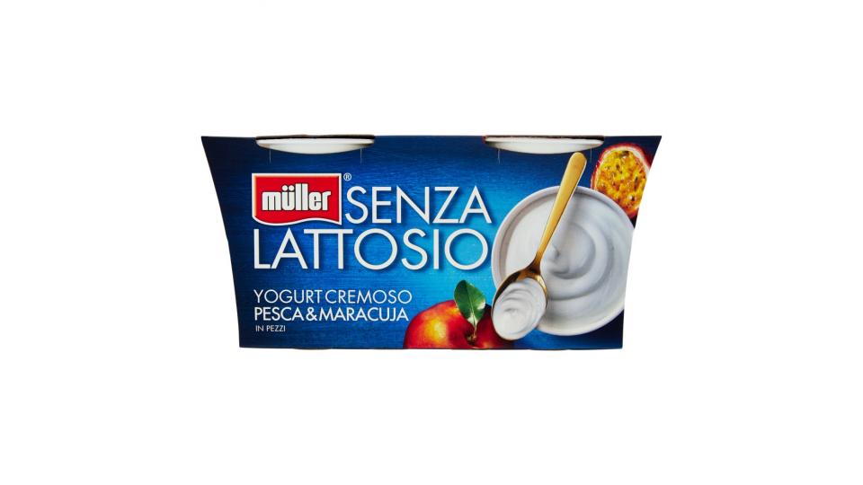 müller Senza Lattosio Yogurt Cremoso Pesca & Maracuja
