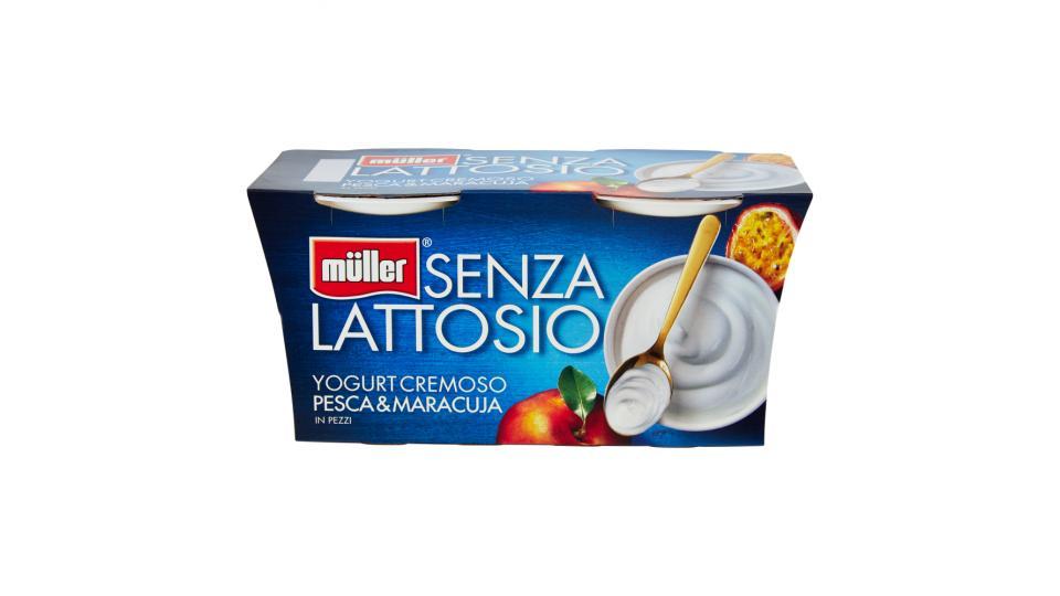 müller Senza Lattosio Yogurt Cremoso Pesca & Maracuja