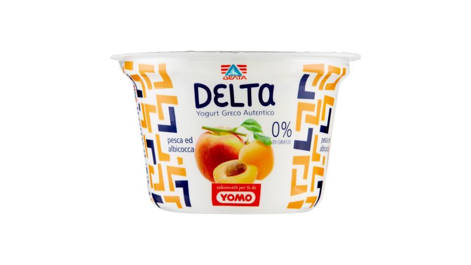 Delta Yogurt greco autentico pesca e albicocca
