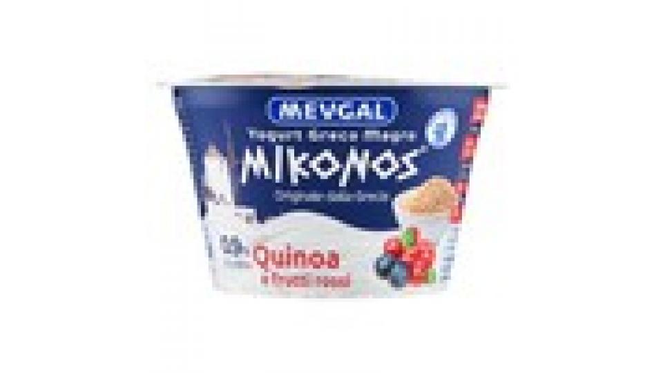 Mevgal Mikonos Yogurt Greco Magro Quinoa e Frutti Rossi