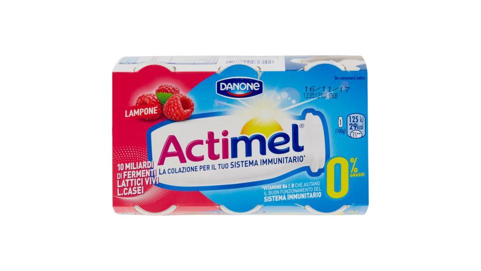 Actimel Lampone 0% Grassi