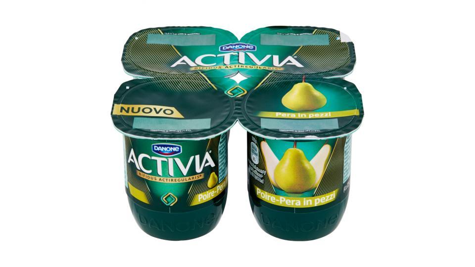 Activia Pera in pezzi