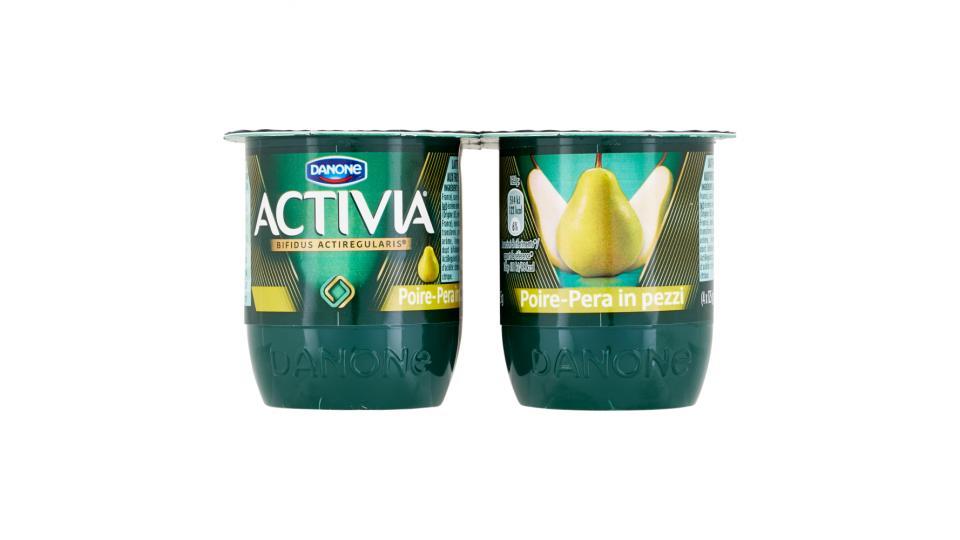 Activia Pera in pezzi