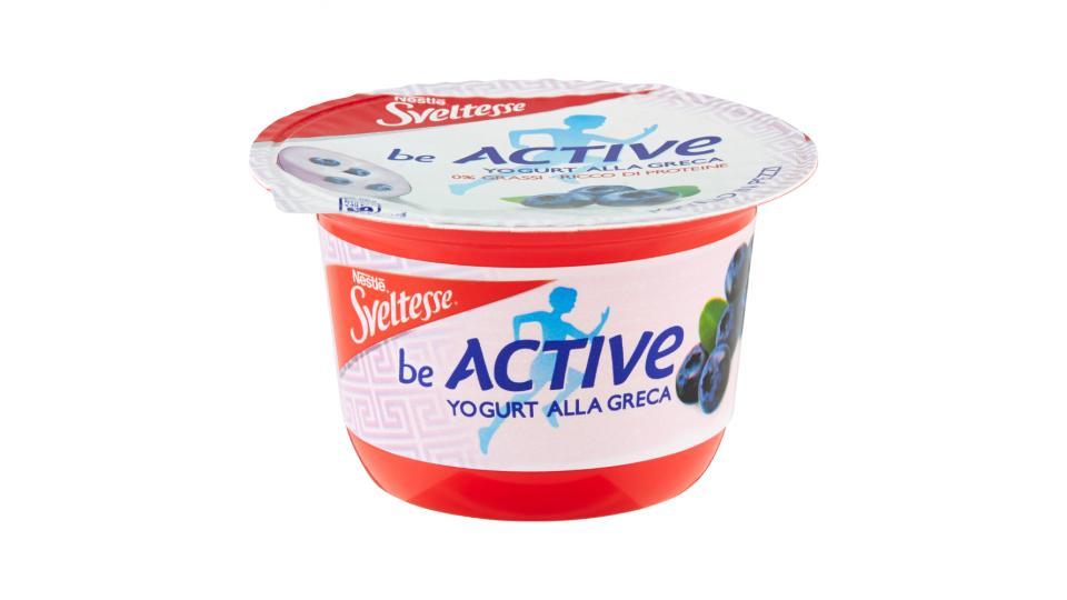 NESTLÉ SVELTESSE be Active Yogurt alla Greca Mirtillo in Pezzi