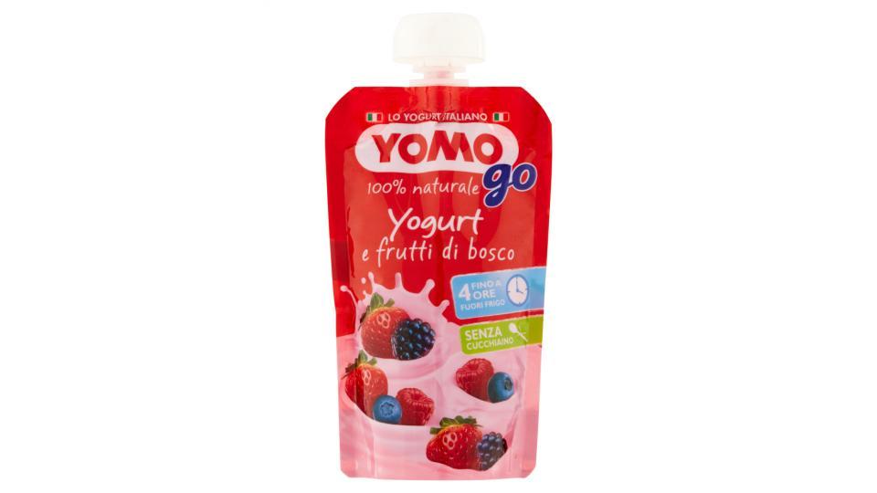 Yomo 100% Naturale Go yogurt e frutti di bosco