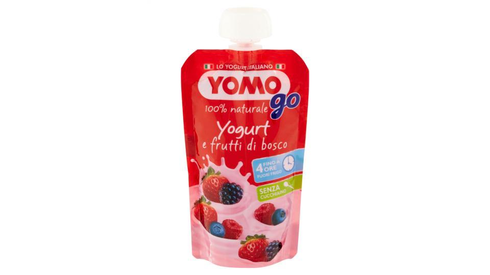 Yomo 100% Naturale Go yogurt e frutti di bosco
