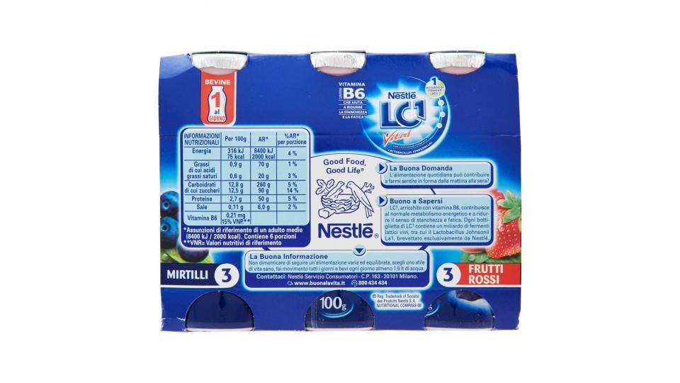 NESTLÉ LC1 Vital 3 Mirtilli + 3 Frutti Rossi