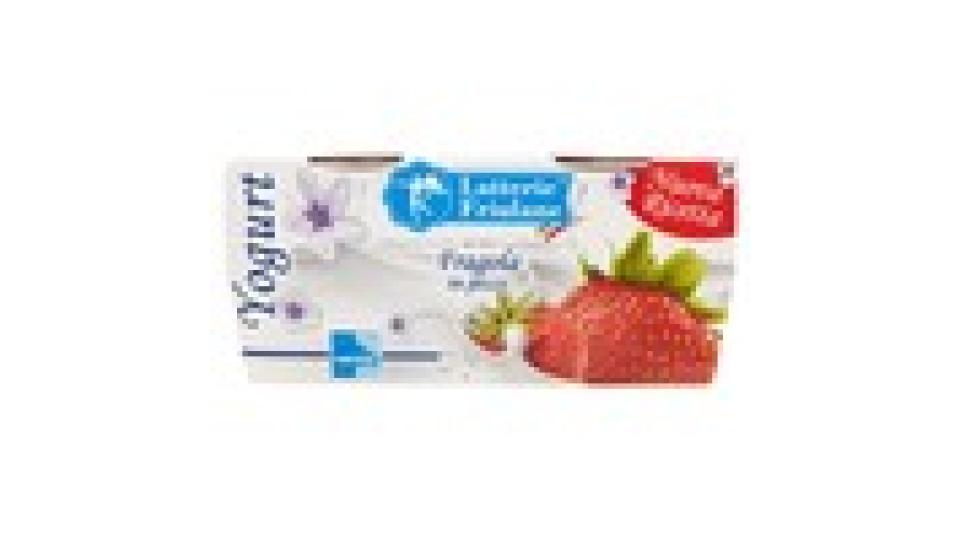 Latterie Friulane Yogurt Fragola in pezzi