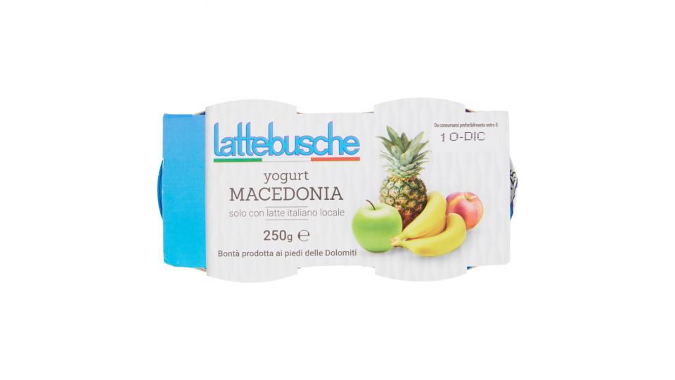 Lattebusche Yogurt alla macedonia