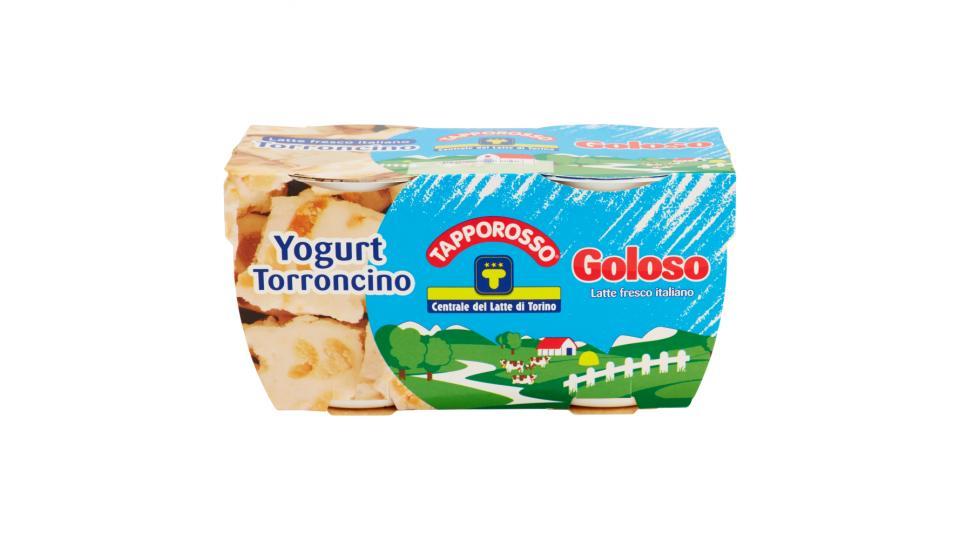 Centrale del Latte di Torino Tapporosso Goloso Yogurt Torroncino