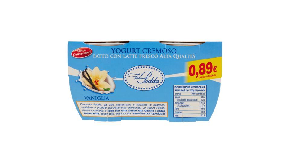 Ferruccio Podda Yogurt Cremoso Vaniglia