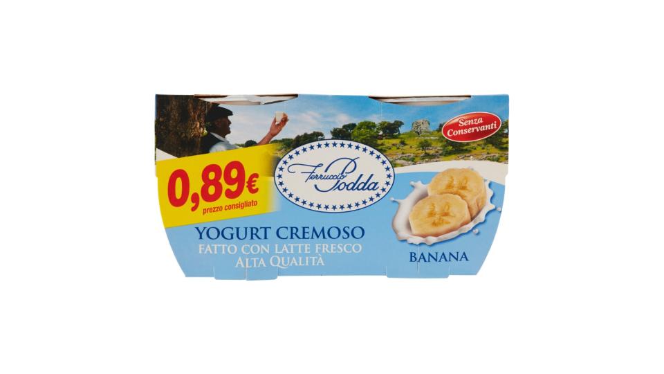 Ferruccio Podda Yogurt Cremoso Banana