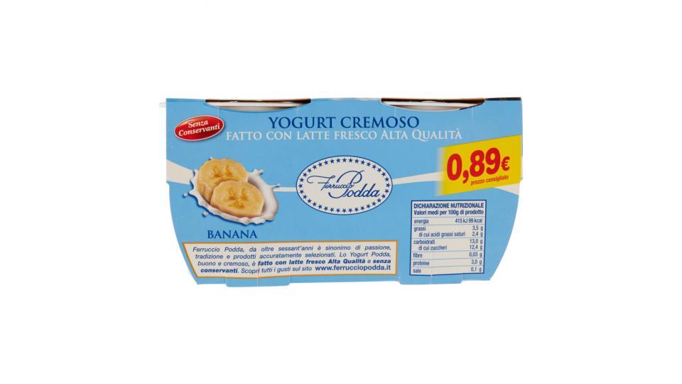 Ferruccio Podda Yogurt Cremoso Banana