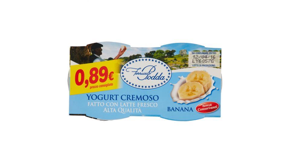 Ferruccio Podda Yogurt Cremoso Banana