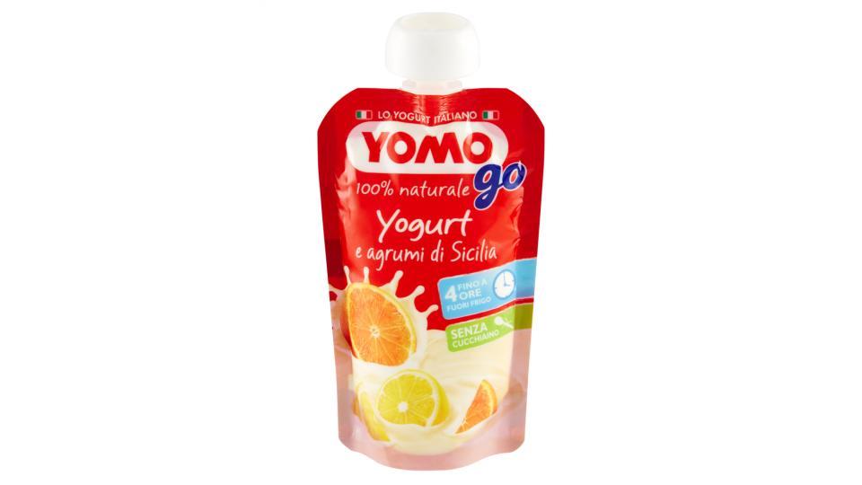 Yomo Go 100% naturale yogurt e agrumi di Sicilia