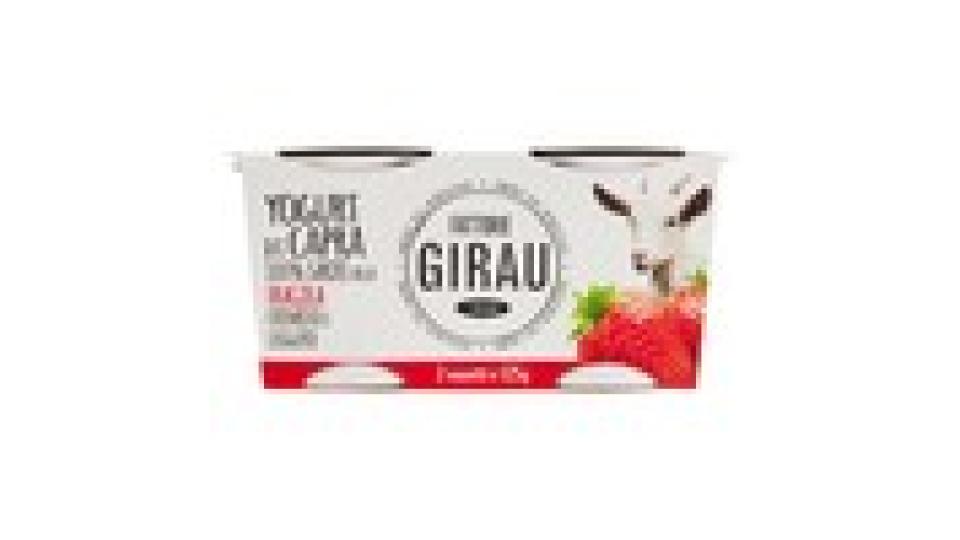 Fattorie Girau Yogurt di Capra 100% Sardo alla Fragola