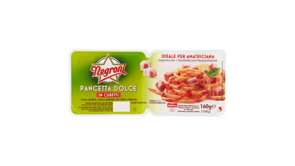 Negroni Pancetta Dolce in Cubetti