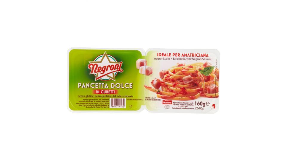 Negroni Pancetta Dolce in Cubetti