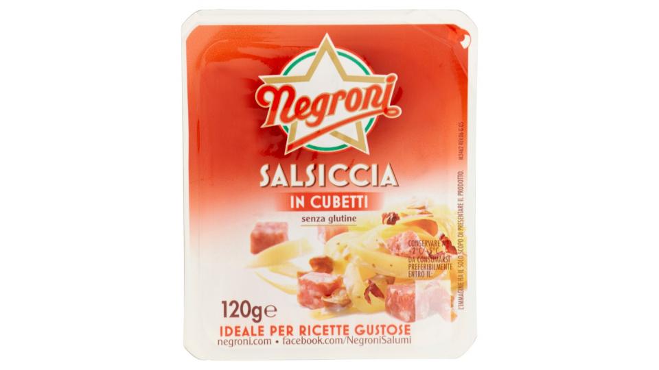 Negroni Salsiccia in Cubetti
