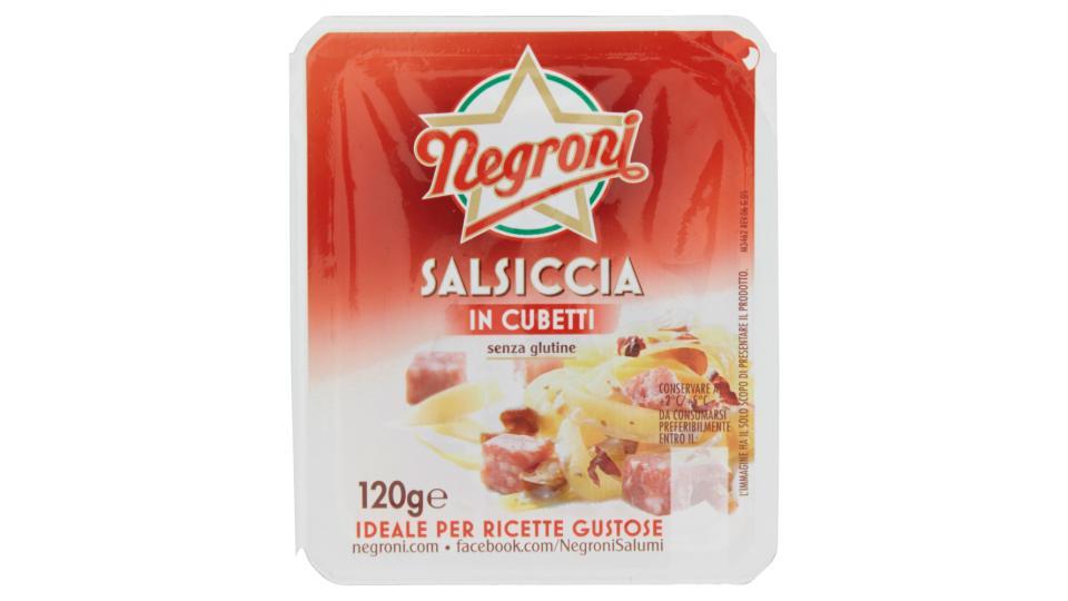 Negroni Salsiccia in Cubetti