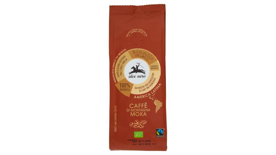 alce nero America Latina Caffè di Montagna Moka Fairtrade