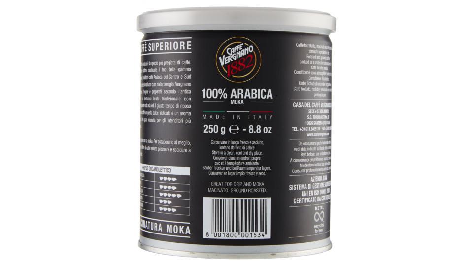 Caffè Vergnano 1882 Arabica 100% Moka
