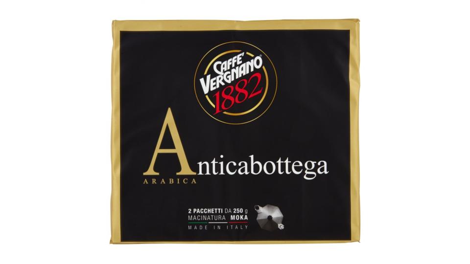 Caffè Vergnano 1882 Anticabottega Arabica Macinatura Moka