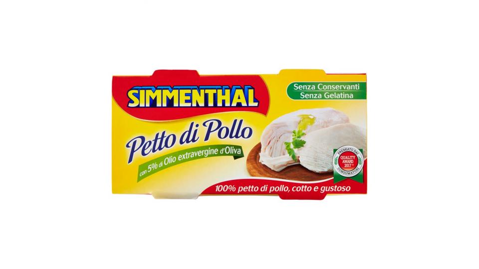 Simmenthal Petto di Pollo con 5% di Olio extravergine d'Oliva