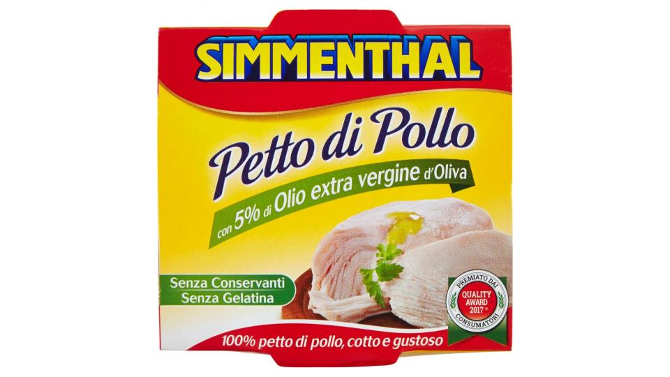 Simmenthal Petto di Pollo con 5% di Olio extra vergine d'Oliva