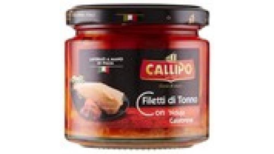 Callipo Filetti di Tonno con 'Nduja Calabrese all'olio di oliva