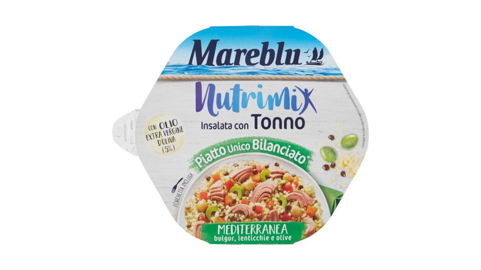 Mareblu Nutrimix Insalata con Tonno Piatto Unico Bilanciato* Mediterranea