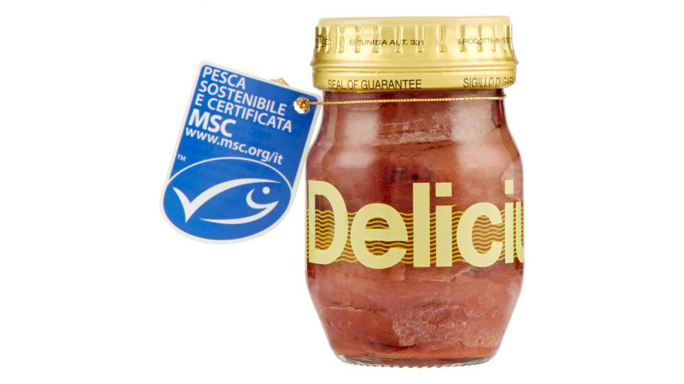 Delicius Filetti di Alici in olio di oliva (43%)
