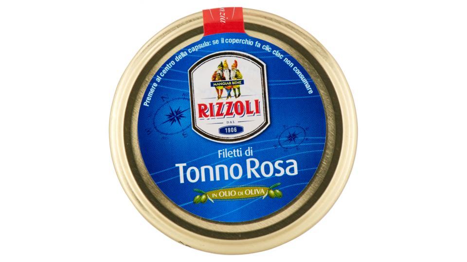 Rizzoli Filetti di Tonno Rosa in Olio di Oliva