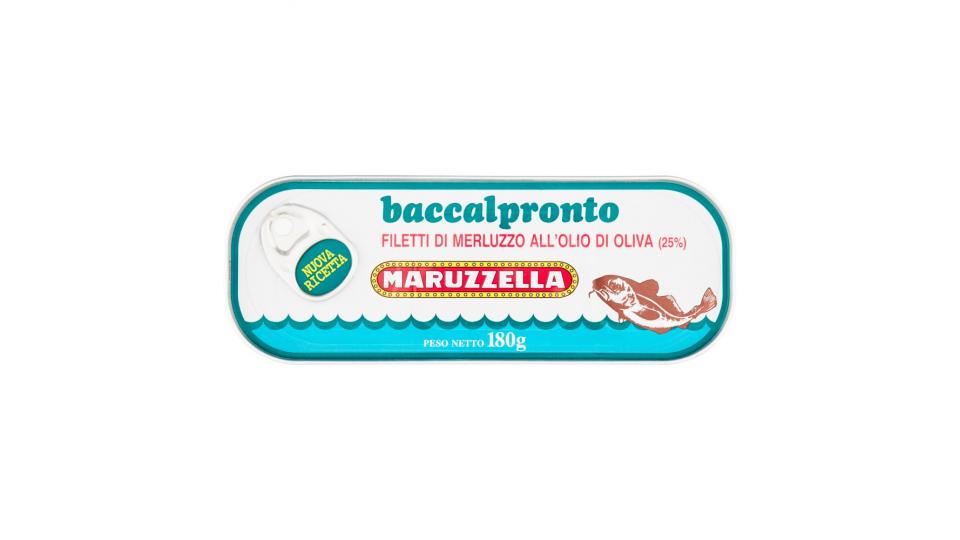 Maruzzella baccalpronto Filetti di Merluzzo all'Olio di Oliva (25%)