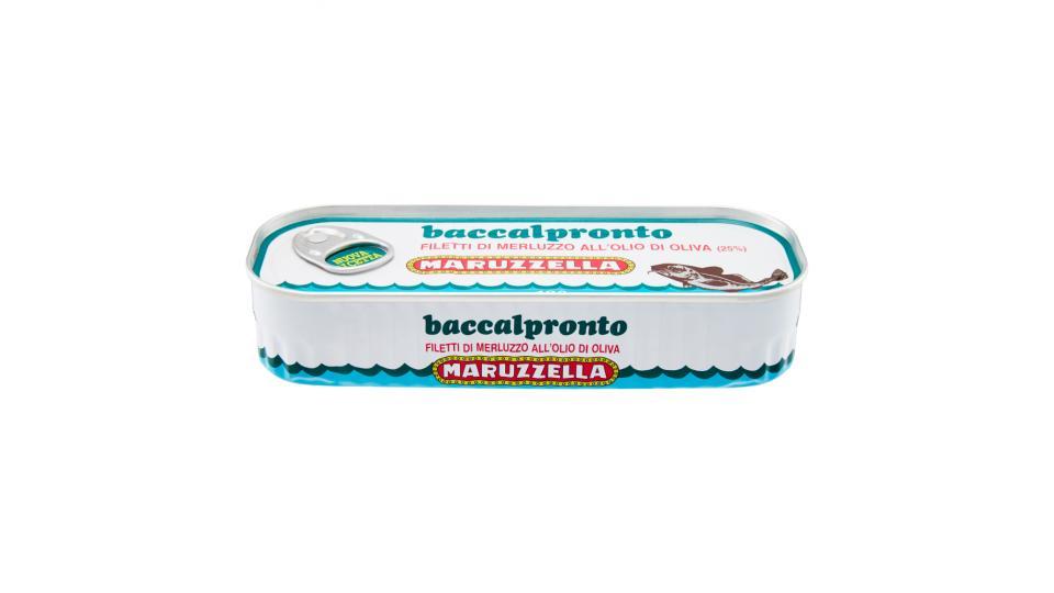 Maruzzella baccalpronto Filetti di Merluzzo all'Olio di Oliva (25%)