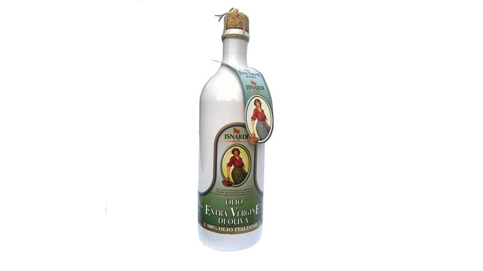 OLIO EXTRA VERGINE SELEZIONE ISNARDI MOSTO Bottiglia ceramica grès lt.